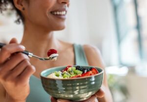 バランスの取れた食事の写真
