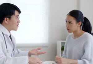 受診のタイミングの説明